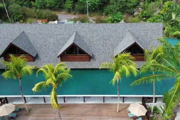 Main Restaurant Roof – Praslin, Seychelles 3 Main Restaurant Roof – Praslin, Seychelles 3