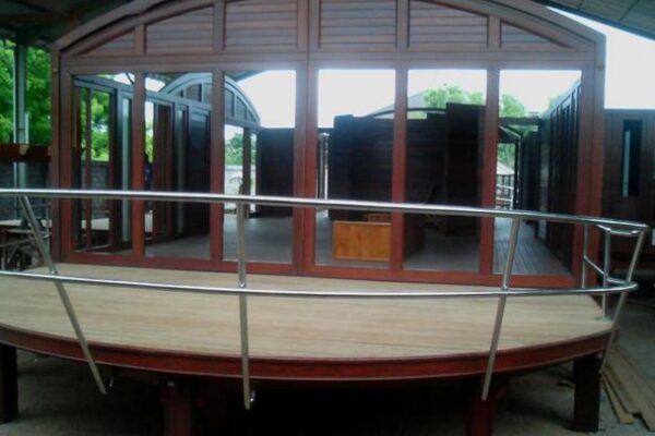 Prefabrication of Wooden Villa on Poivre Island, Seychelles 5