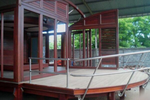 Prefabrication of Wooden Villa on Poivre Island, Seychelles 6