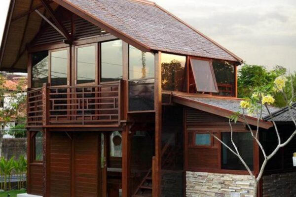 Sustainable Prefabricated Wooden Bungalow in Bali (2) Sustainable Prefabricated Wooden Bungalow in Bali (2)