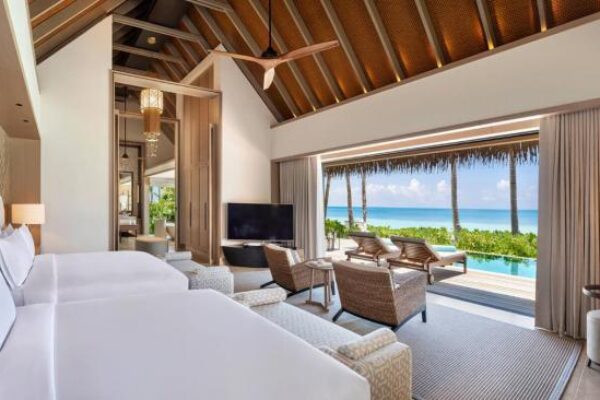 Waldorf Astoria Resort Maldives – Prefabricated Timber Structures by Touchwood (13) Waldorf Astoria Resort Maldives – Prefabricated Timber Structures by Touchwood (13)